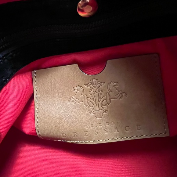 Prix De Dressage Suede and Leather Handbag - Picture 9 of 9